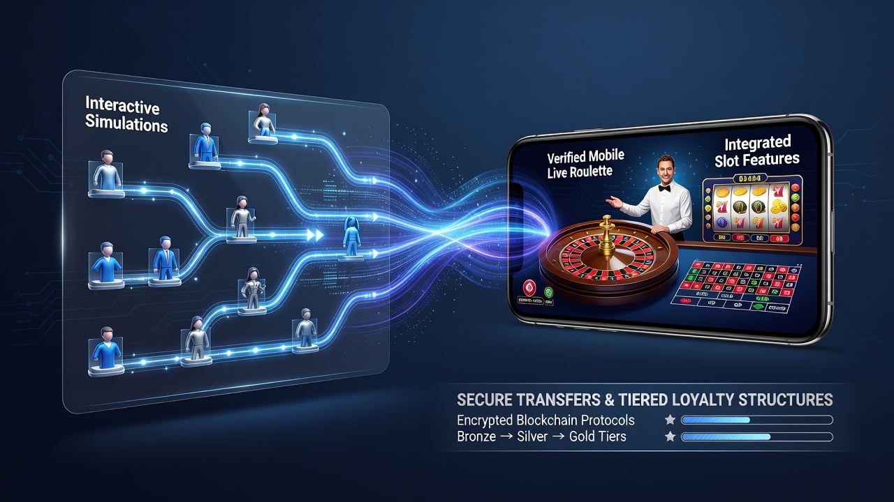 Visualisierung von Spielerpfaden von interaktiven Simulationen zu verifizierten mobilen Roulette-Sessions